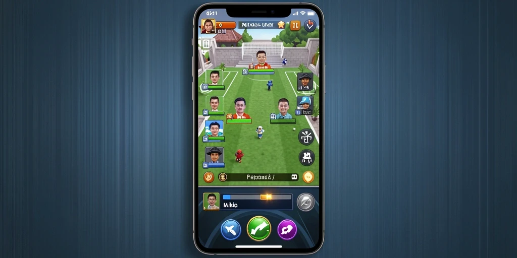 Tangkapan layar menampilkan mode multiplayer yang seru.