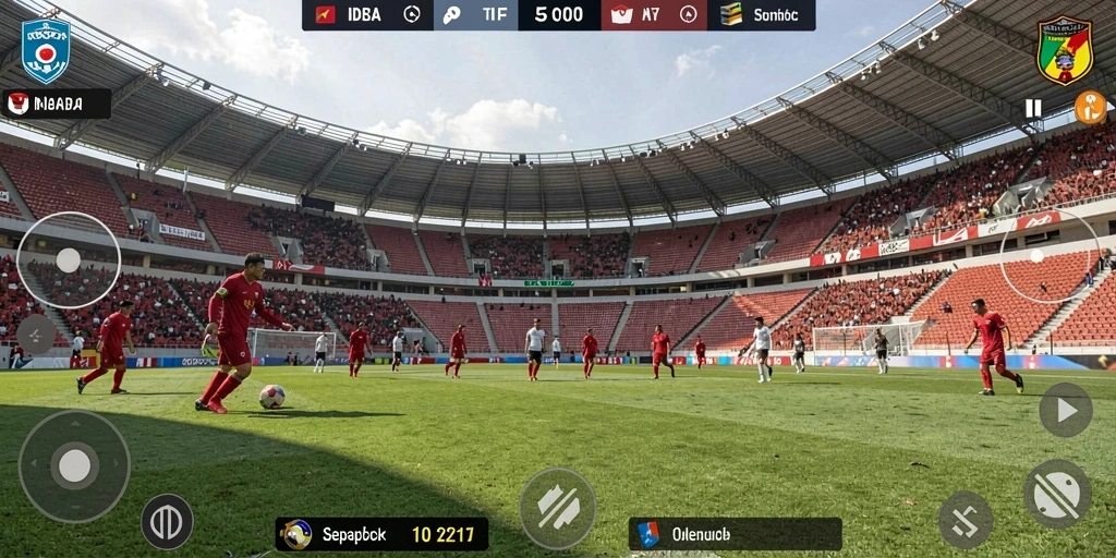 Screenshot menggambarkan fitur bonus yang menguntungkan.