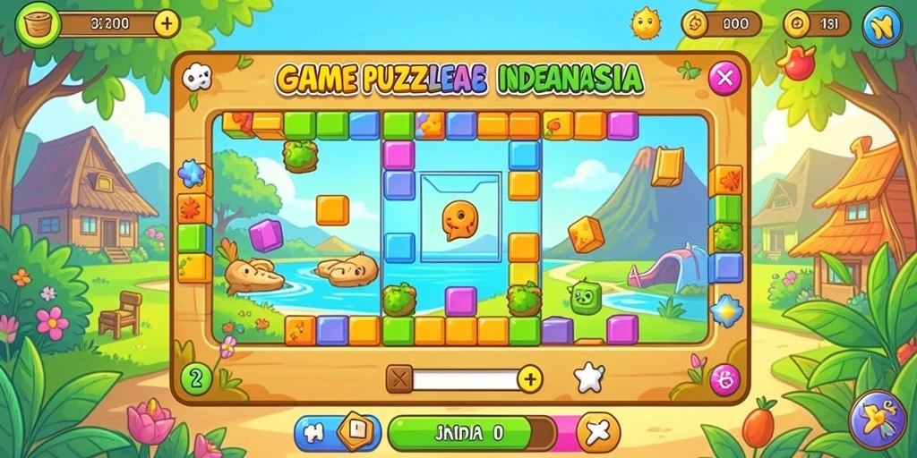 Tampilan grafis yang menawan dalam NEX288.